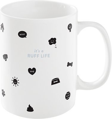 Pet Shop by Fringe Studio "It's a Ruff Life" Coffee Mug, 12-oz