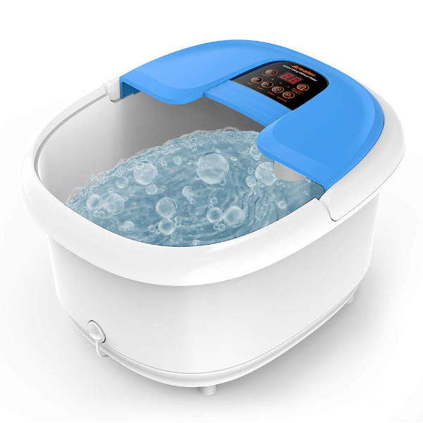 Arealer Foot Spa Bath Massager with Automatic Foot Massage