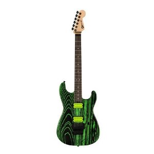 Charvel Limited Edition Pro-Mod San Dimas Style 1 HH FR E Ash Electric Guitar, Green Glow