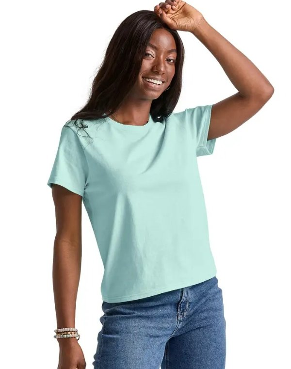 Essentials Women’s Cotton T-Shirt, Classic Fit