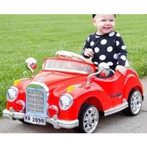 Lil' Rider Cruisin' Coupe Battery Operated Classic Car with Remote Control