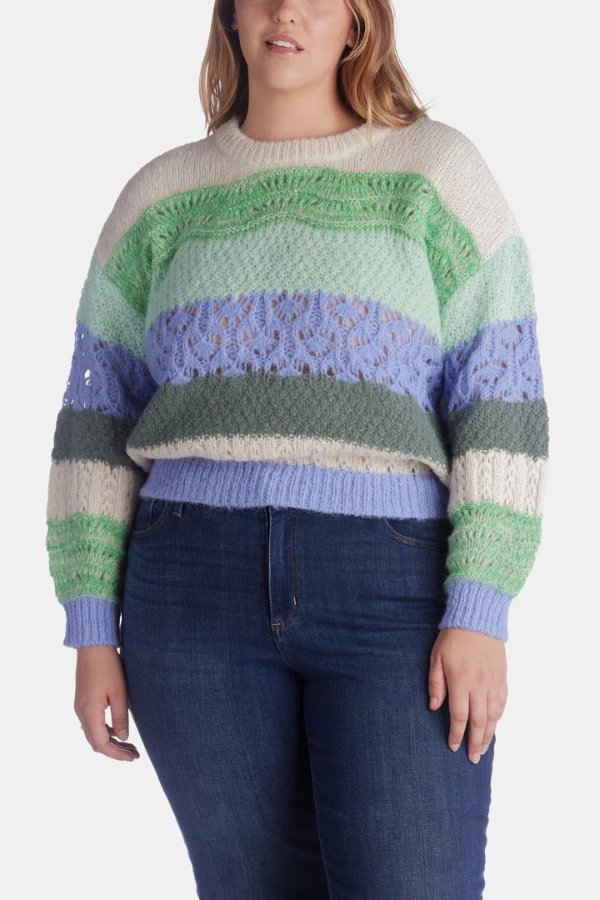 Boho Long Sleeve Lace Sweater