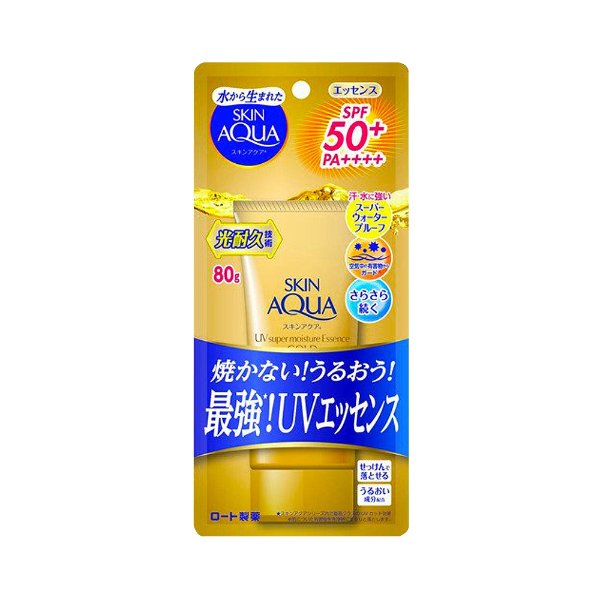 ROHTO 乐敦||Skin Aqua 清爽保湿金管精华防晒 SPF50+ PA++++||80g | 亚米