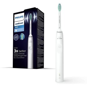新款闪促！有货Philips Sonicare 3100 声波电动牙刷 白色