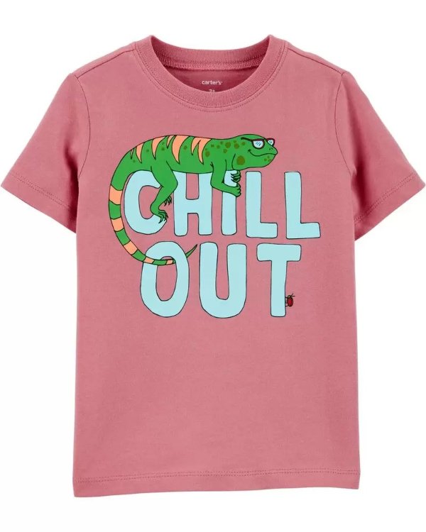 Chill Out Iguana Jersey Tee