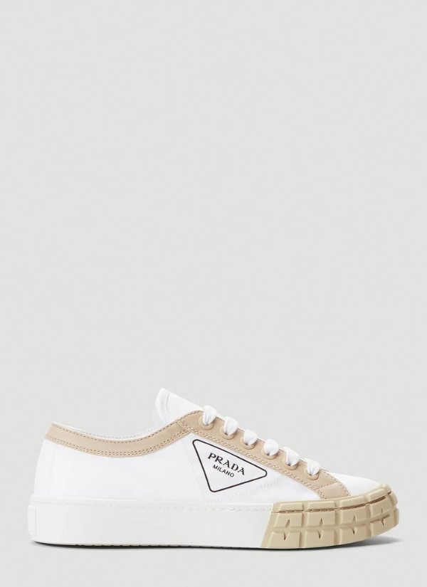 Logo Panelled Sneakers