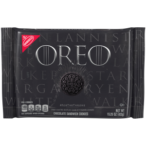 OREO Limited Edition Game of Thrones Themed Classic Chocolate Sandwich Cookies, 15.25 Oz