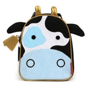 Skip Hop 可爱儿童动物保温午餐袋，奶牛款