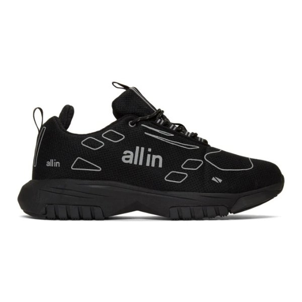 all in - Black Rex Sneakers