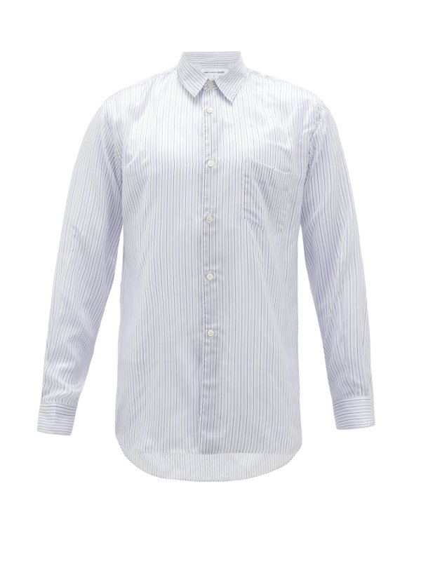 Striped poplin shirt | Comme des Garcons Shirt | MATCHESFASHION US