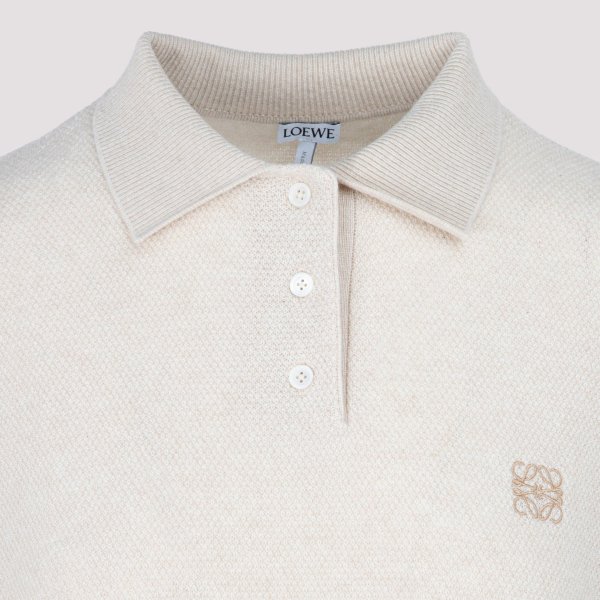 Oversize Anagram Polo Shirt - Cettire