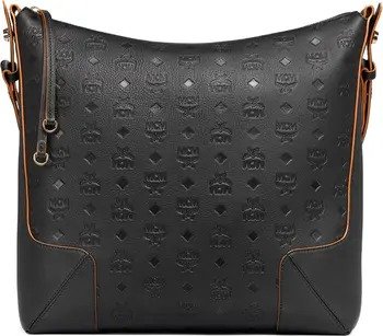 Large Klara Leather Hobo Bag