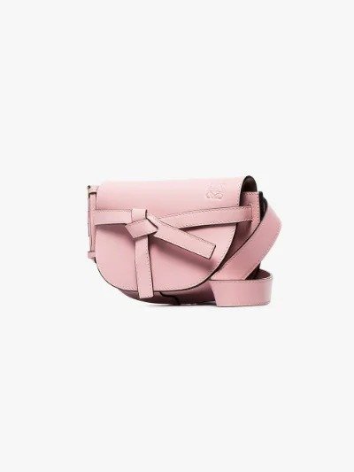 pink Gate mini leather belt bag