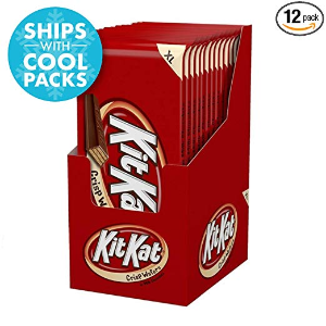 KIT KAT Chocolate Candy Bar, Extra Large (4.5 Ounce) Bar (Pack of 12)