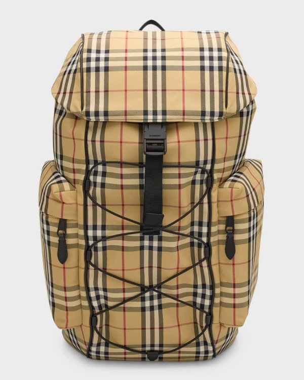 Men's Murray Check Backpack