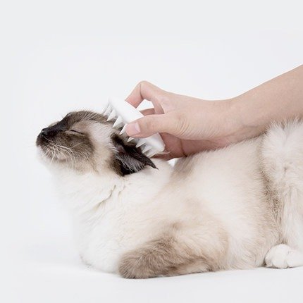 【自营】小佩PETKIT宠物按摩粉饼梳狗猫咪梳毛