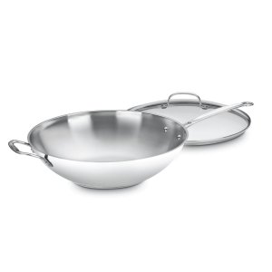 Cuisinart Chef's Classic Stainless 14" Stir-Fry Pan