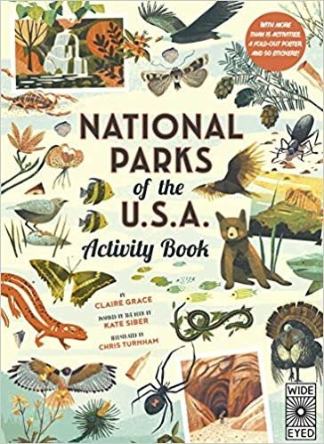 美国国家公园活动书