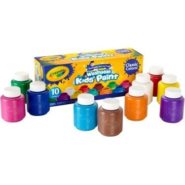 10 count Washable Kids Paint in 2 oz. bottles - Walmart.com