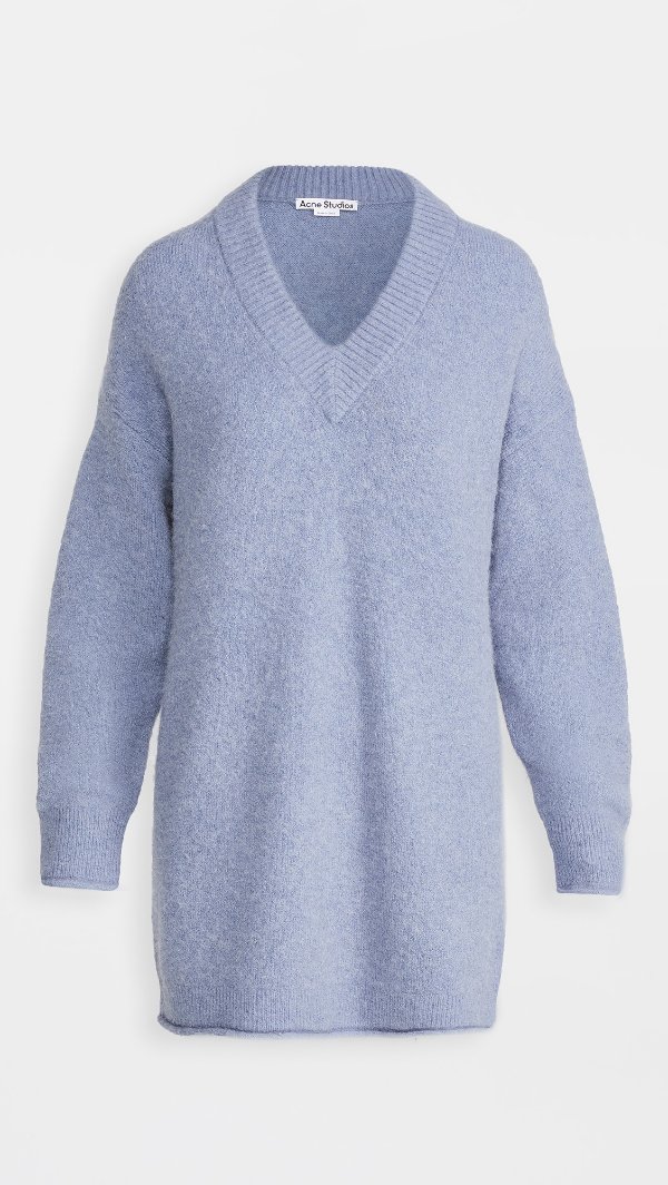 Keandra Fluffy Alpaca Sweater