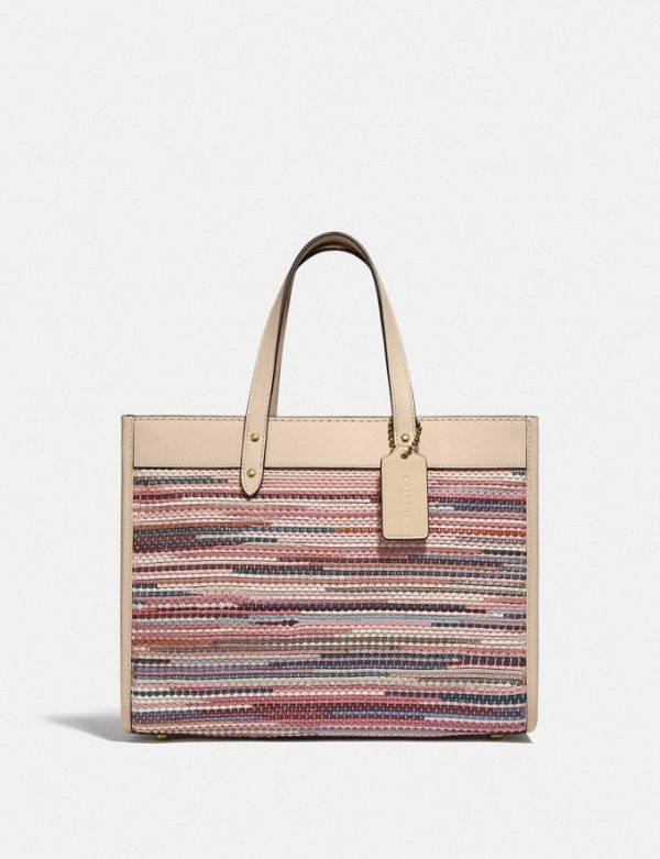 Field Tote 30 in Upwoven Leather