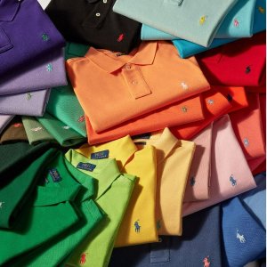 Polo Ralph Lauren 休闲学院风服饰热卖  经典polo衫$73