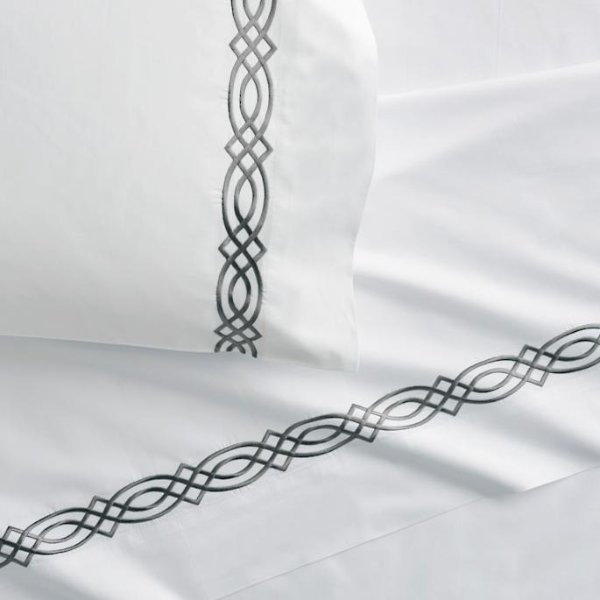Resort Diamond Trellis Egyptian Cotton Sheet Set | Frontgate