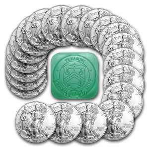 2014 1 oz Silver American Eagle Coin Lots of 20 Coins SKU #79747