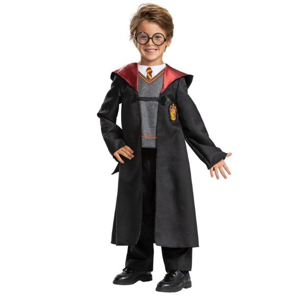 Kids' Harry Potter Classic Halloween Costume Top with Attached Robe