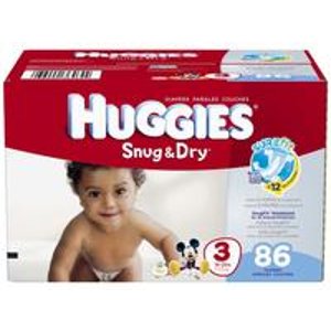 亚马逊 好奇(Huggies) Snug & Dry 婴儿纸尿布促销