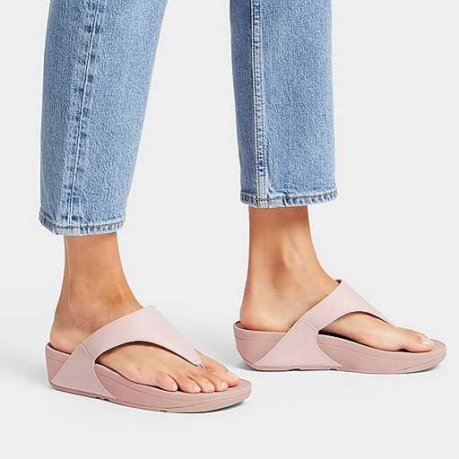 Leather Toe-Post Sandals