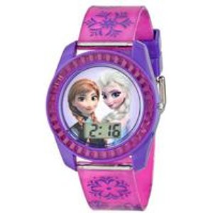 Disney Frozen Anna & Elsa儿童数字腕表FZN3598