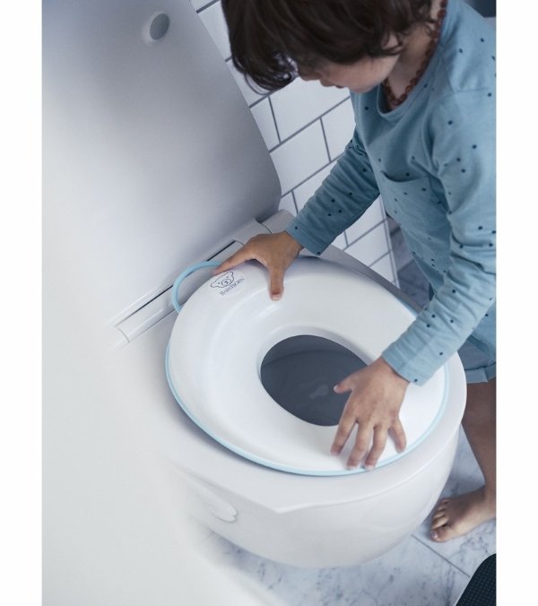 Toilet Training Seat - White/Turquoise