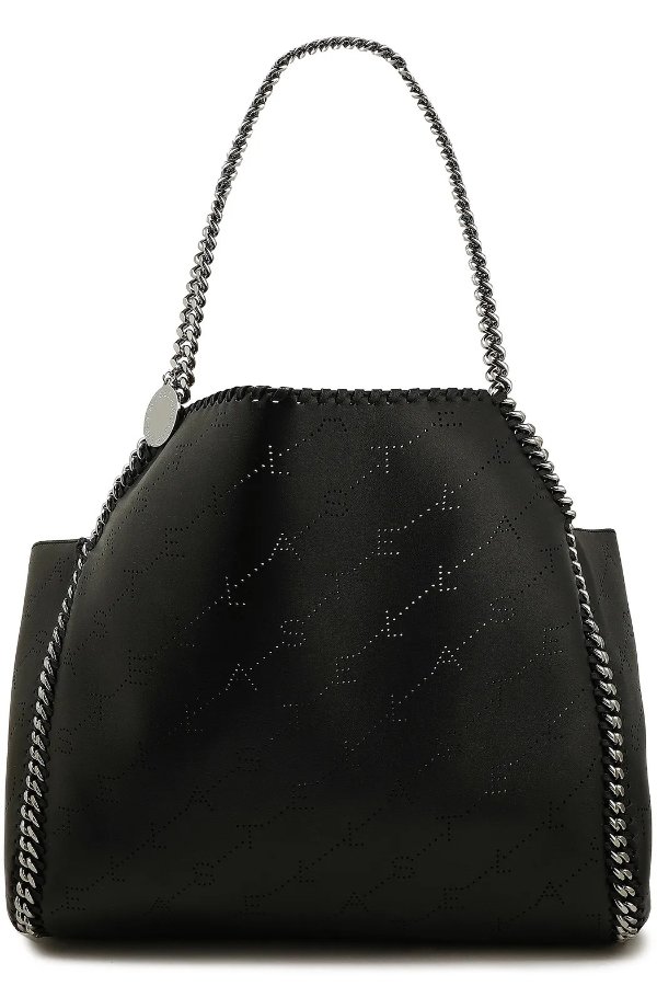 Falabella reversible perforated faux leather tote