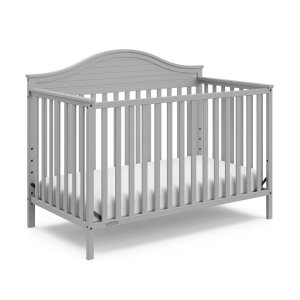 Graco Stella 5-in-1 Convertible Crib (Pebble Gray)