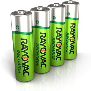 Rayovac Rechargeable AA Batteries (4 Count)