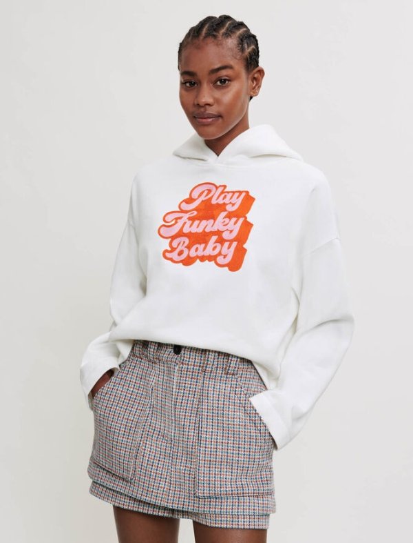 222TPLAY 70’s-style embroidered sweatshirt