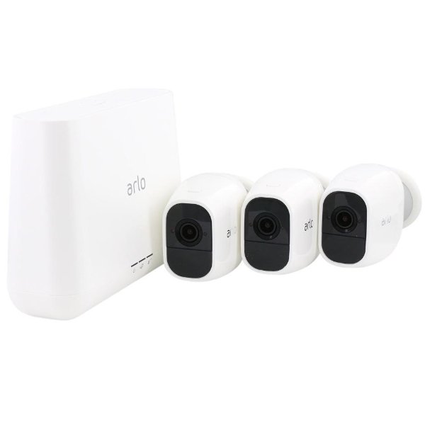 Pro 2 1080p 家庭无线安防系统 3个摄像头套装