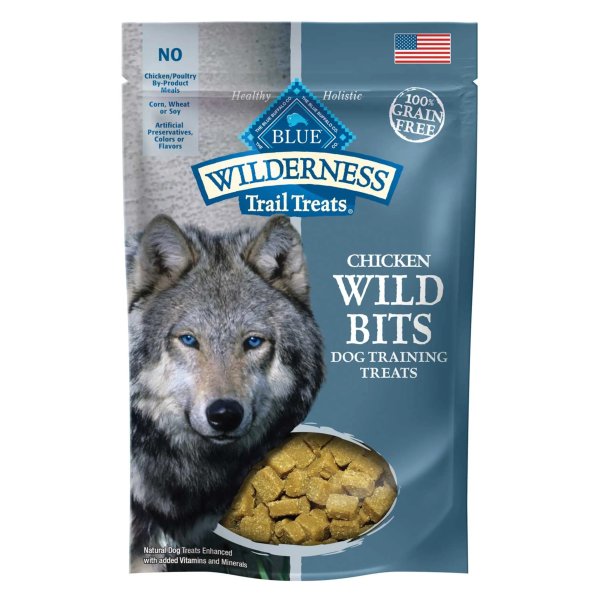 Blue Wilderness Trail Treats Chicken Wild Bits Dog Treats, 4 oz. | Petco