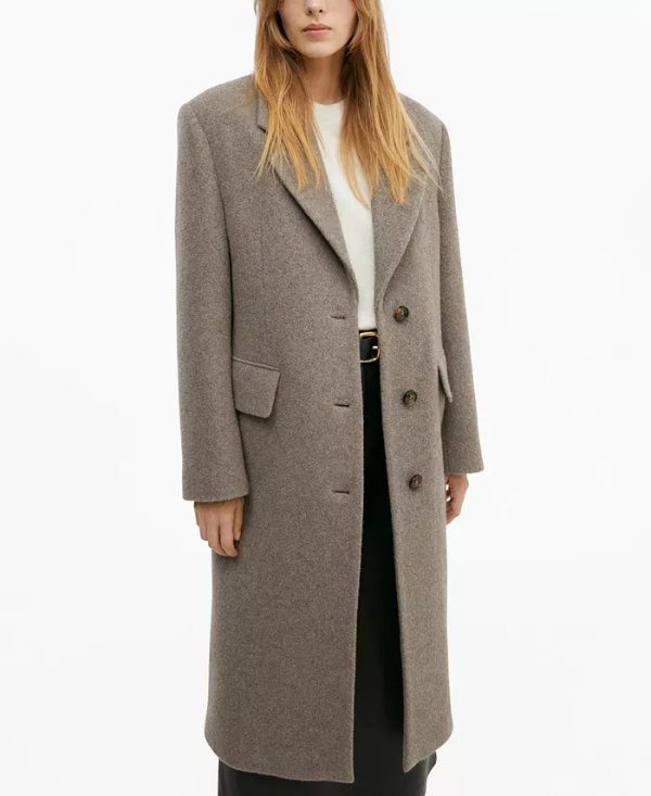 Women's Wool Overcoat