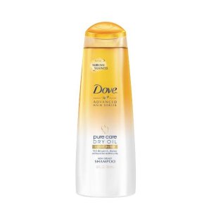Dove Shampoo, Pure Care Dry Oil 12 oz