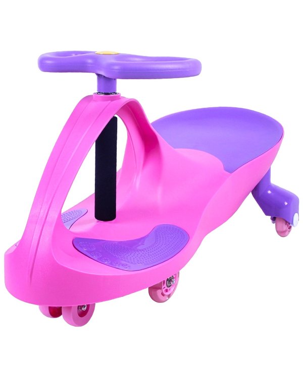 Premium LED-Wheel Swing Car Ride-On Toy