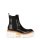 Emilie 75 black leather platform Chelsea boots
