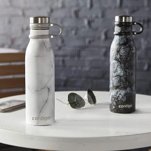 Amazon Contigo Vacuum-Insulated Stainless Steel Water Bottle