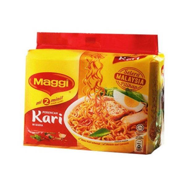 MAGGI 2-Minute Noodles Curry 5pc