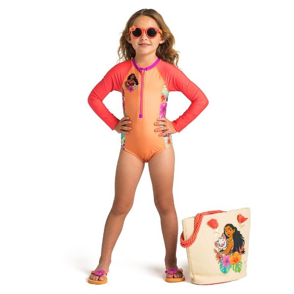 Moana Swimsuit for Girls | shopDisney