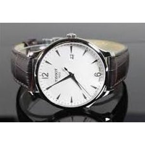 Tissot Men&#39;s Silver Dial Tradition Watch