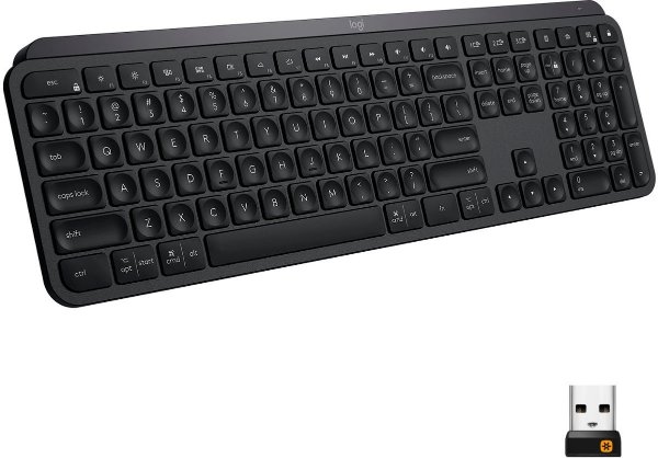 MX Keys Advanced Full-size Wireless Scissor Keyboard