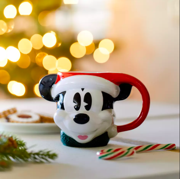 Santa Mickey Mouse Mug | shopDisney