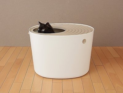 Top Entry Cat Litter Box, White - Chewy.com